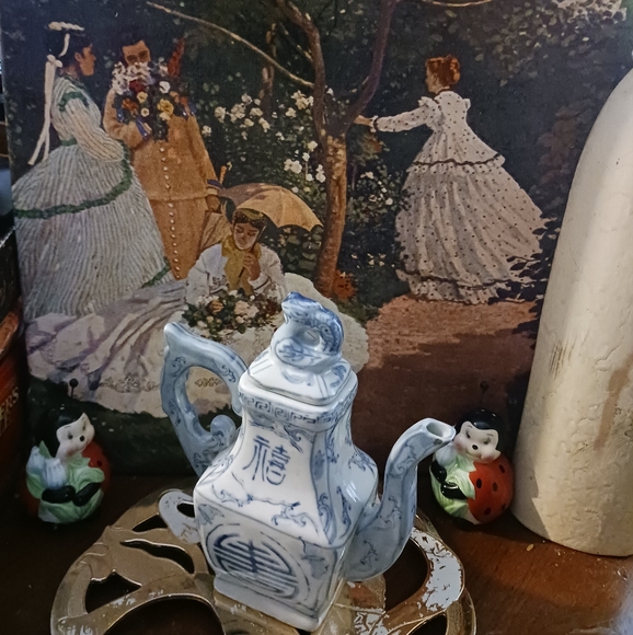 🍵☕️ Ancient Chinese Antique 🫖 🍵 Porcelain Ming Dynasty Teapot 🫖 - Picture 14 of 16